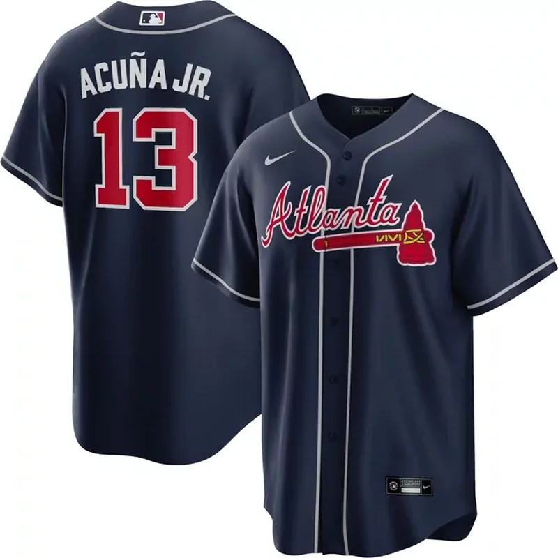 Atlanta Braves 2023 City Connect Jersey White - Image 2