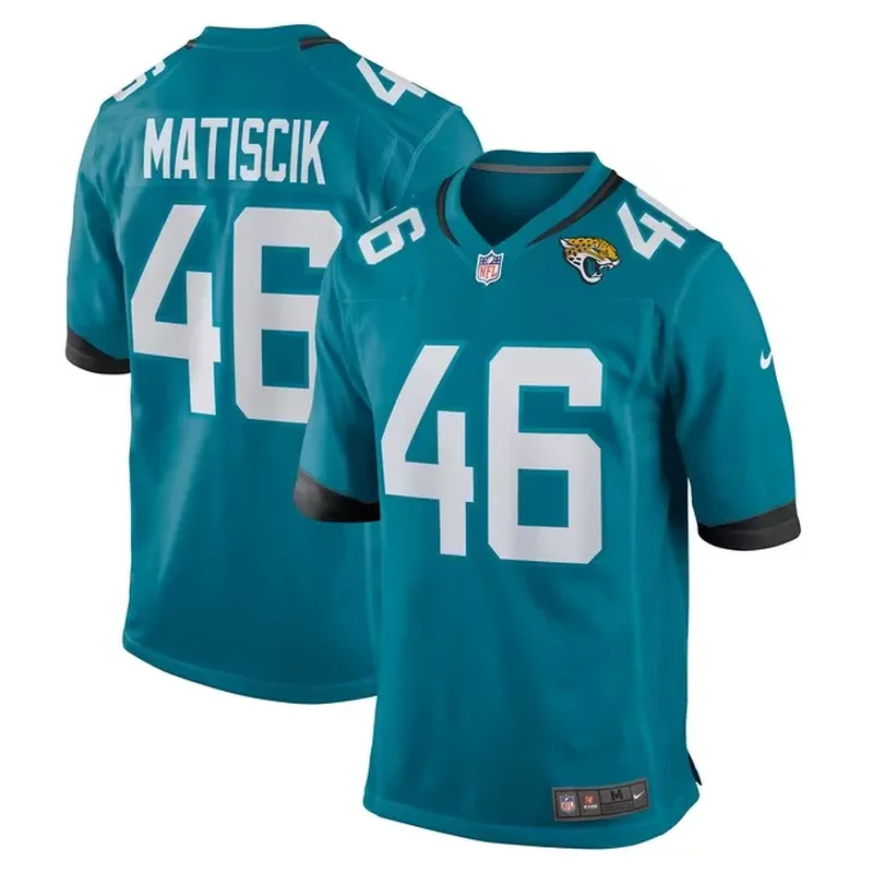 Travon Walker Jacksonville Jaguars Vapor Fuse Jersey Teal - Image 4