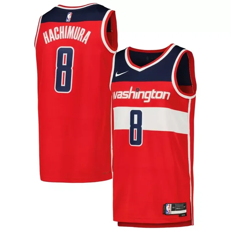 Washington Wizards 2020/21 Custom Jersey Icon Edition Red - Image 2