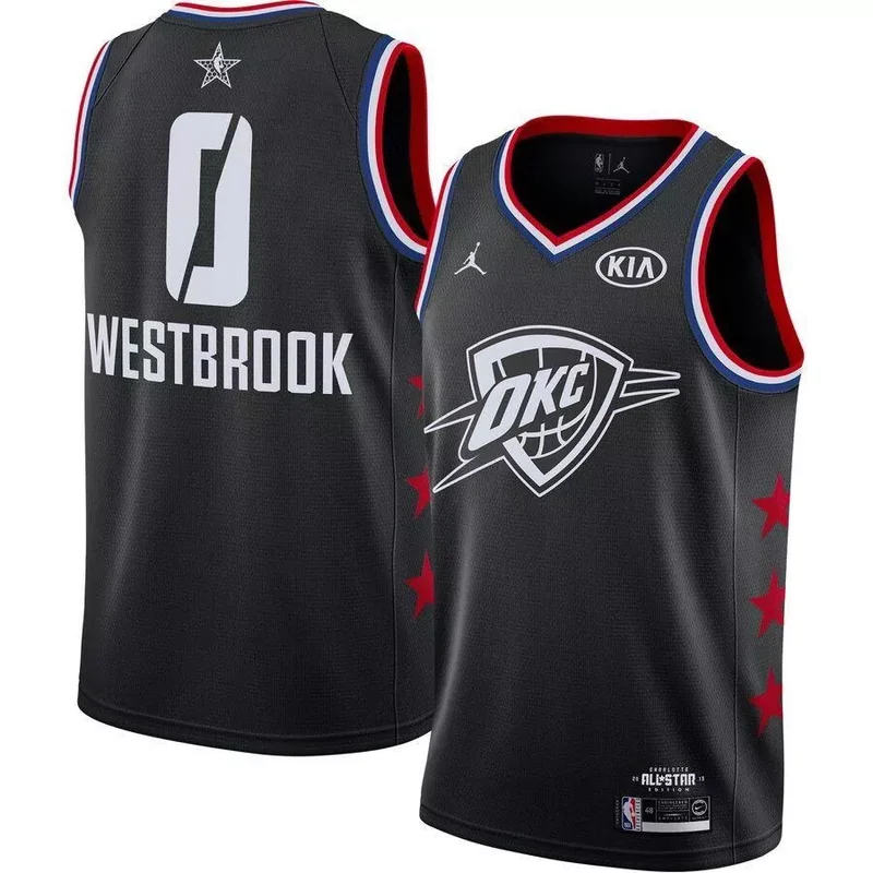 Aleksej Pokusevski Oklahoma City Thunder 2021/22 Fast Break Jersey - Icon Edition - Blue NBA - Image 4