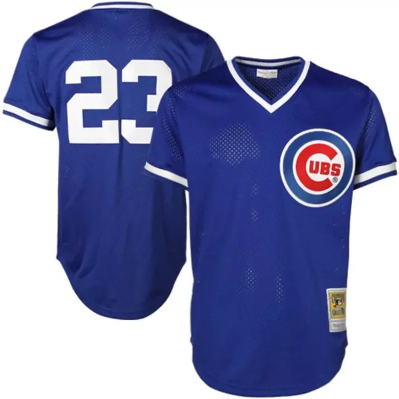 Ryne Sandberg Chicago Cubs Cooperstown Collection Throwback Jersey Royal Blue