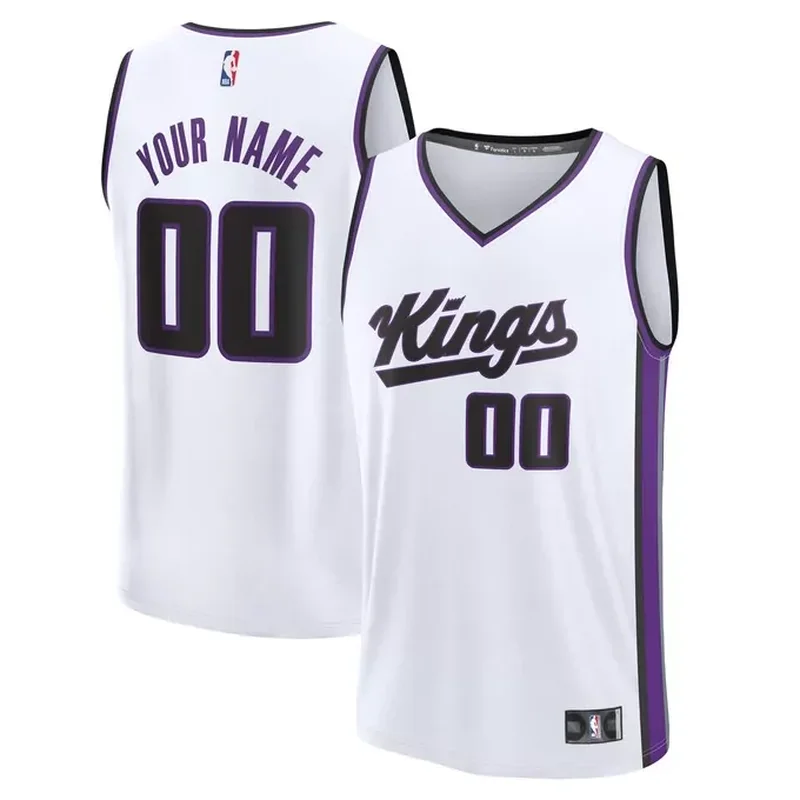 DeMar DeRozan Sacramento Kings Fast Break Player Jersey Association Edition White - Image 2