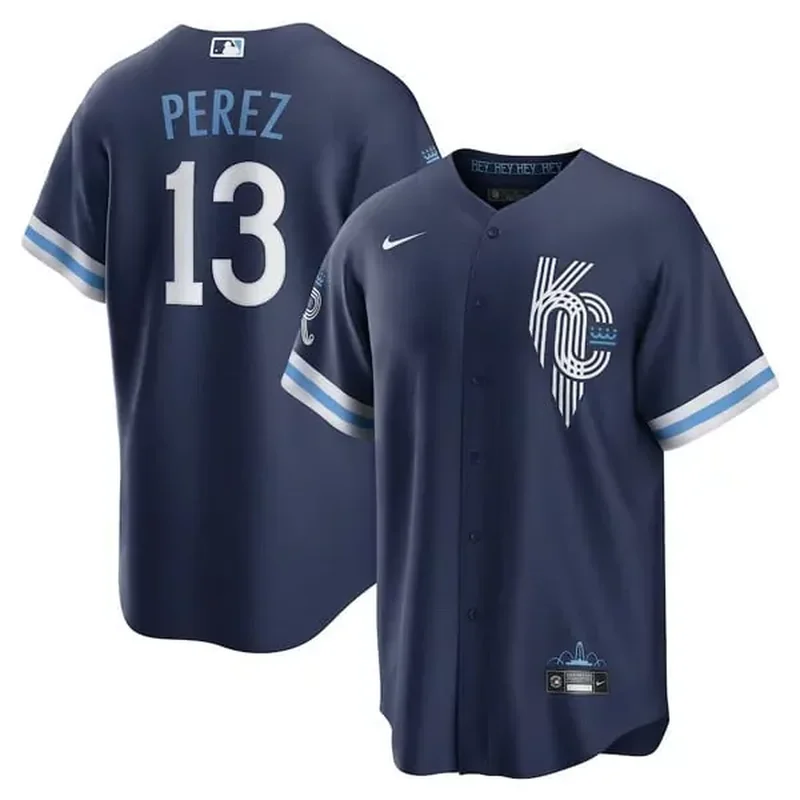 Salvador Perez Kansas City Royals Cool Base City Connect Player Jersey 2022 Stitched