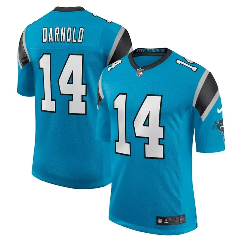Sam Darnold Carolina Panthers Vapor Jersey Blue