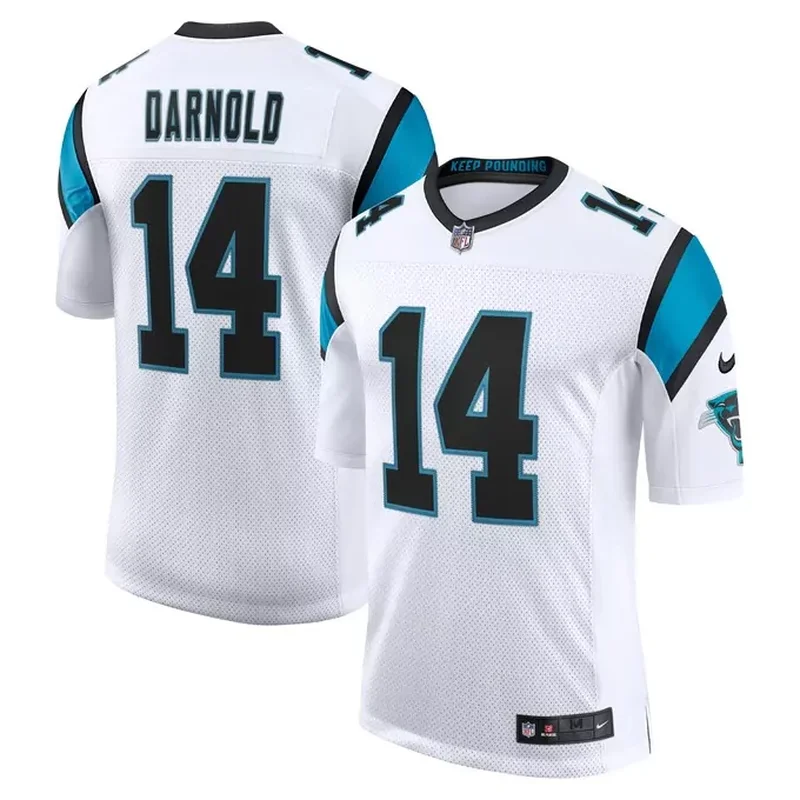 Xavier Woods Carolina Panthers Womens Team Game Jersey Black - Image 4