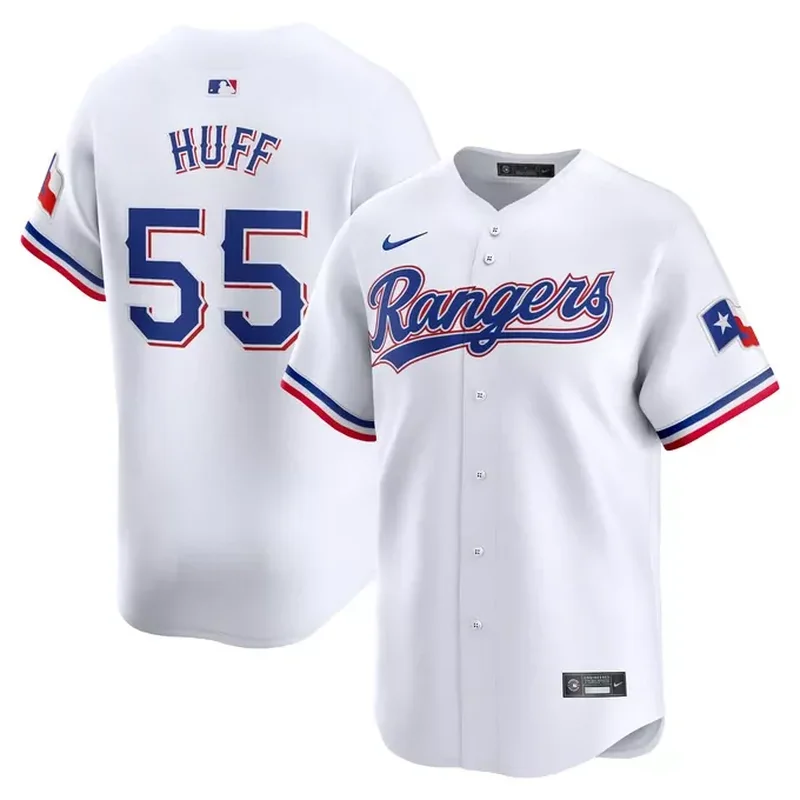 Max Scherzer Texas Rangers Home 2023 World Series Champions Jersey White - Image 4