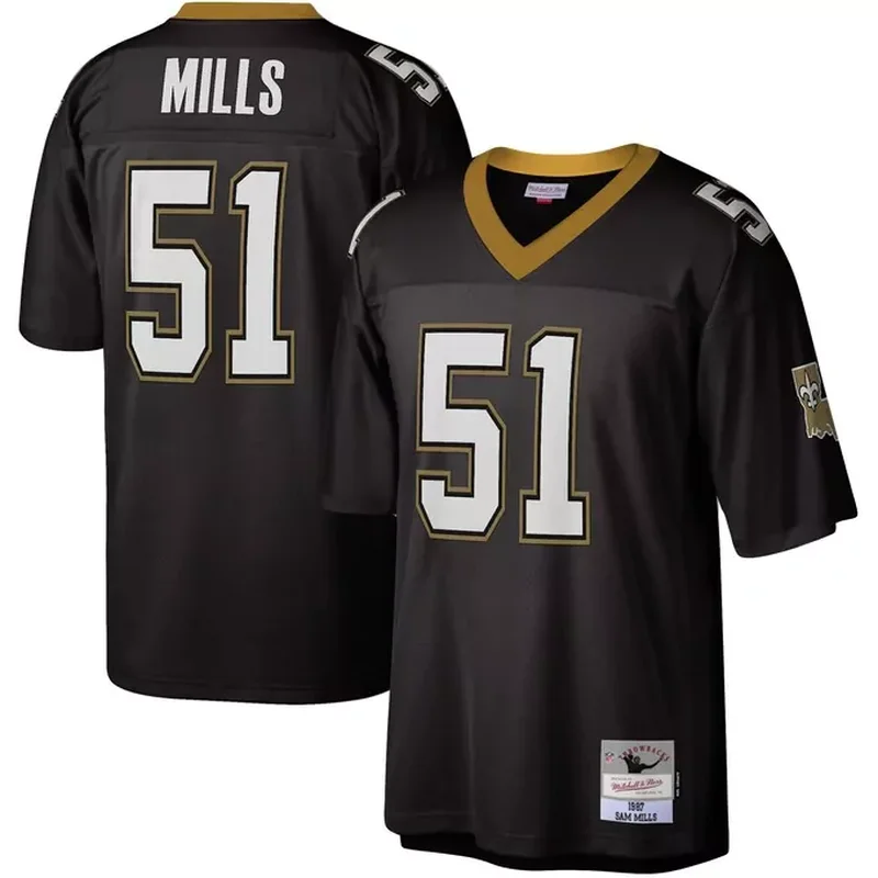 Chris Olave New Orleans Saints Preschool Player Game Jersey Black - Image 2