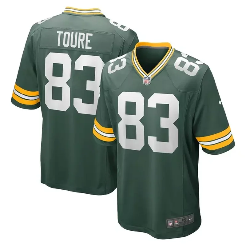 Samori Toure Green Bay Packers Game Player Jersey Green