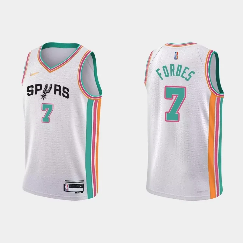 San Antonio Spurs Derrick White #4 NBA 2020 New Arrival Black Jersey Jersey - Image 4