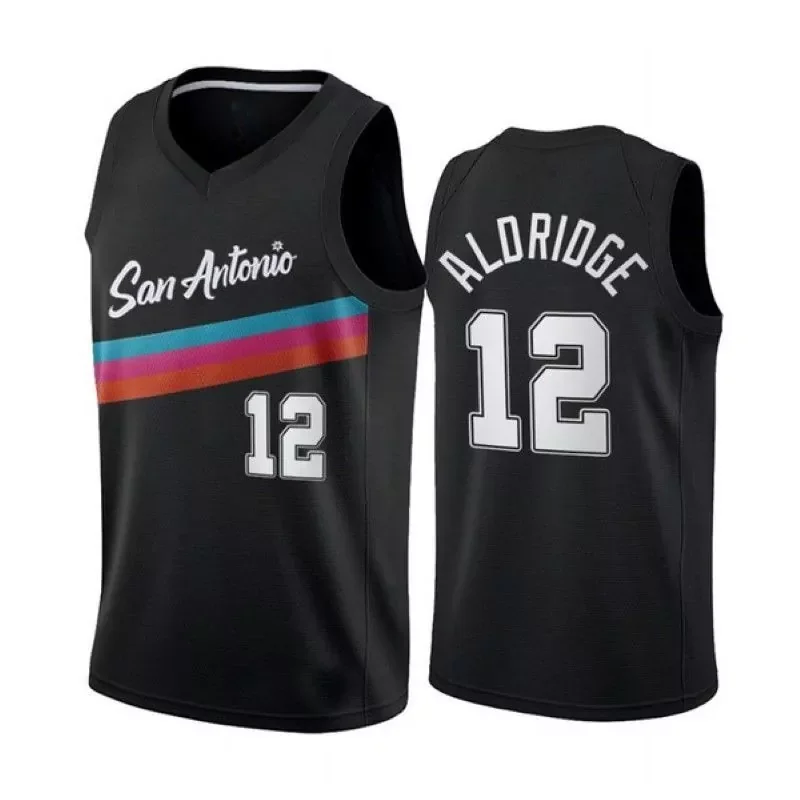 San Antonio Spurs Demar Derozan #10 NBA 2020 New Arrival Black Jersey - Image 5