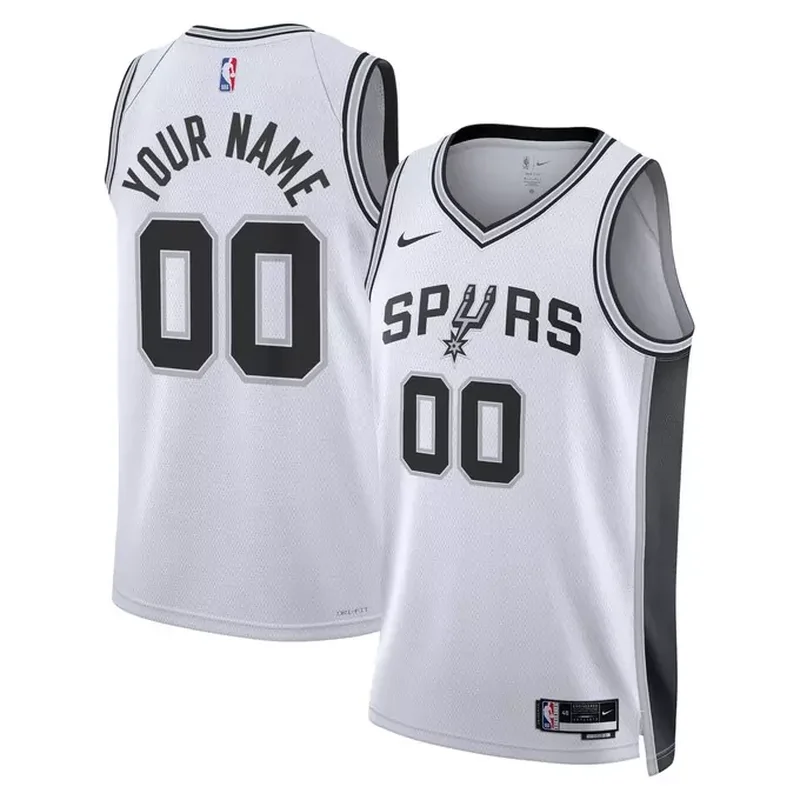 Tim Duncan San Antonio Spurs 1998/99 Classics Jersey White - Image 2
