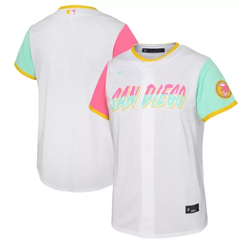 San Diego Padres Infant City Connect Jersey White