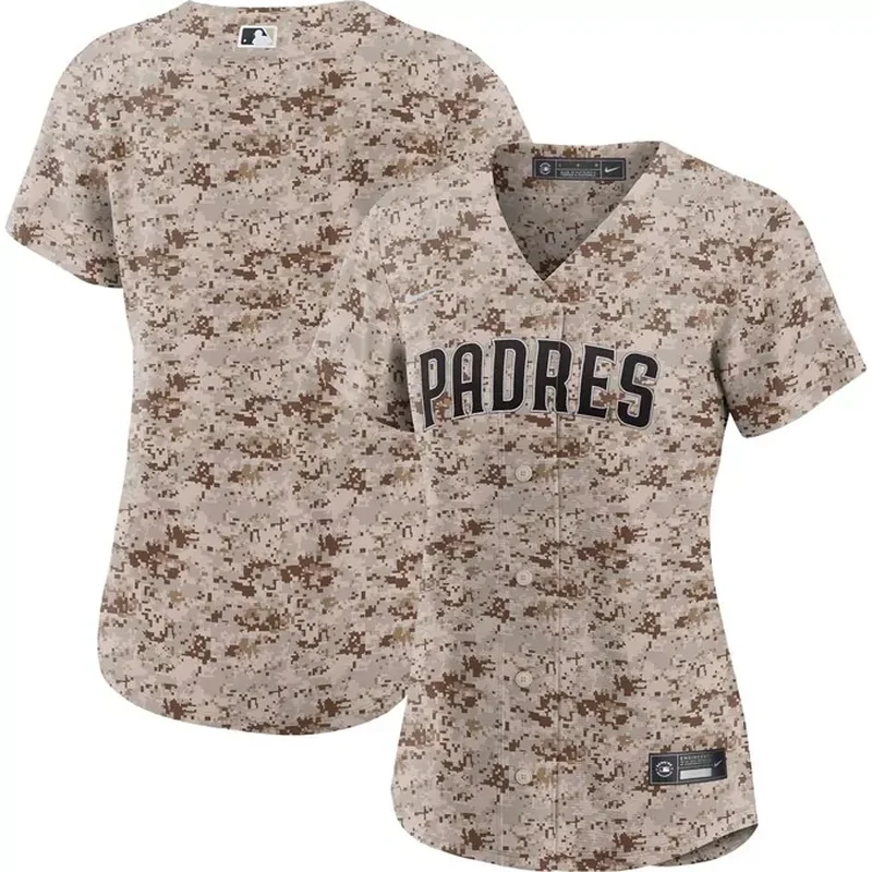 Fernando Tatis Jr San Diego Padres Player Jersey Brown - Image 4