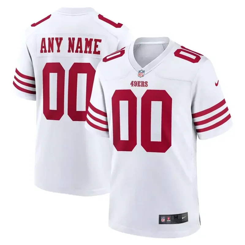 Christian McCaffrey San Francisco 49ers Game Player Jersey White - Image 2