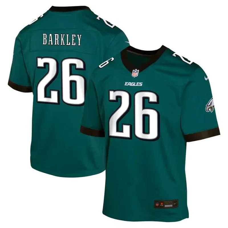 AJ Brown Philadelphia Eagles Player Game Jersey Midnight Green - Image 5
