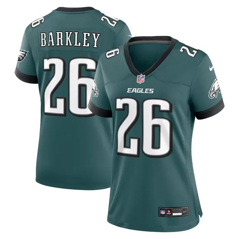 Jalen Hurts Philadelphia Eagles Player Jersey Midnight Green - Image 2