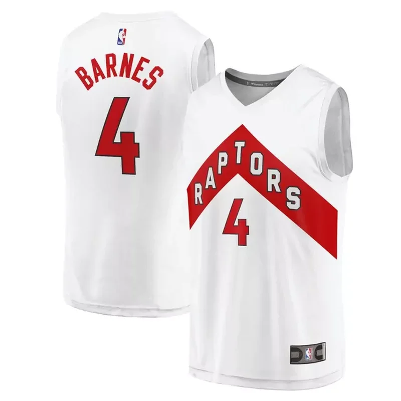 Scottie Barnes Toronto Raptors Fast Break Jersey Association Edition White
