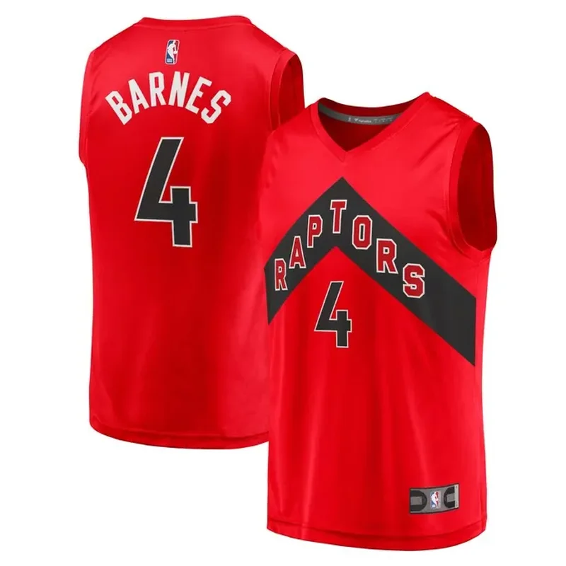 Scottie Barnes Toronto Raptors Fast Break Jersey Icon Edition Red