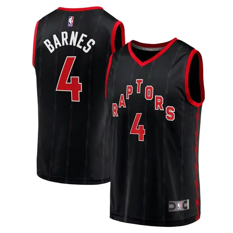 Pascal Siakam Toronto Raptors Fastbreak Jersey City Edition Black - Image 4