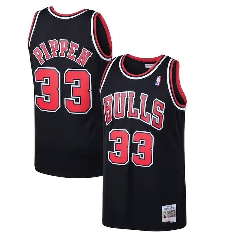 Scottie Pippen Chicago Bulls Classics 1997/98 Ghost Green Jersey Camo - Image 5