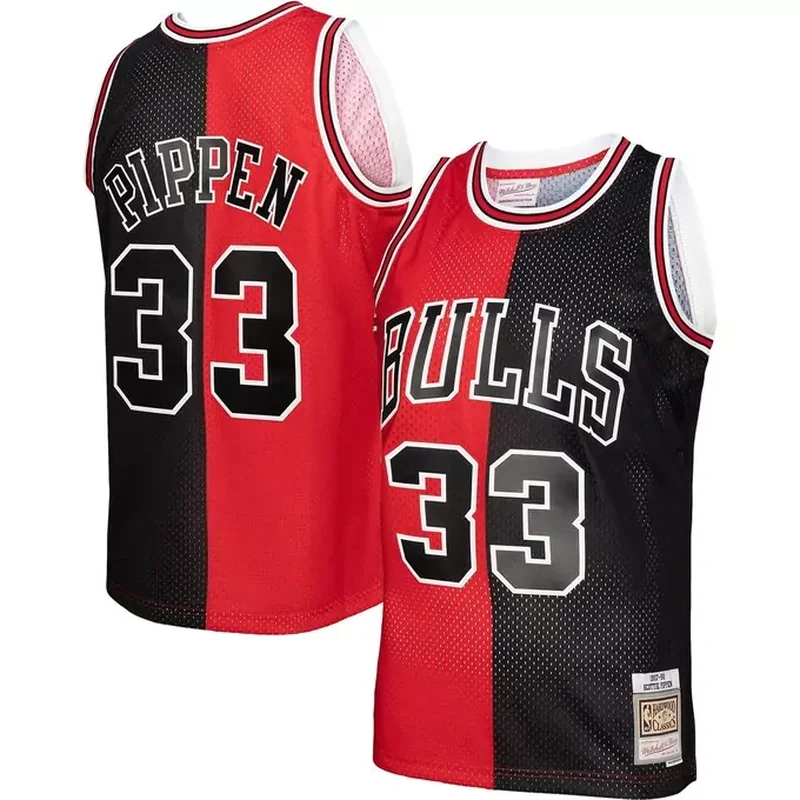 Scottie Pippen Chicago Bulls Classics 1997/98 Split Jersey Red/Black