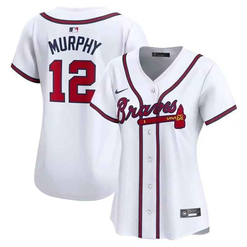 Orlando Arcia Atlanta Braves Home Player Jersey White - Image 2