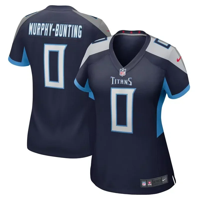 Bruce Matthews Tennessee Titans Retired Player Jersey Navy - Image 4
