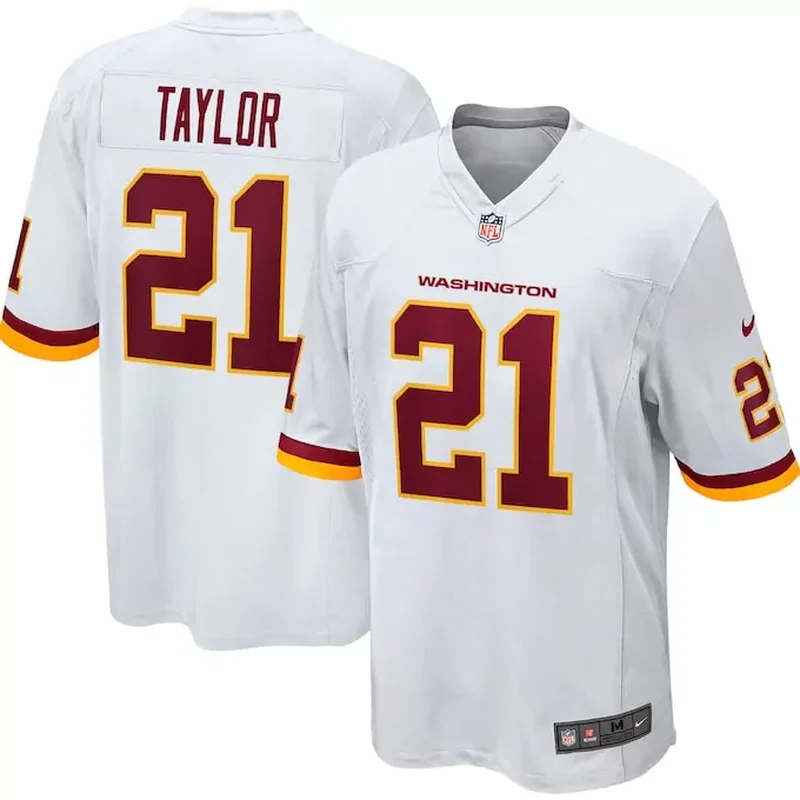 Sean Taylor Washington Commanders Football Team Womens Retired Player Game Jersey White - Image 5