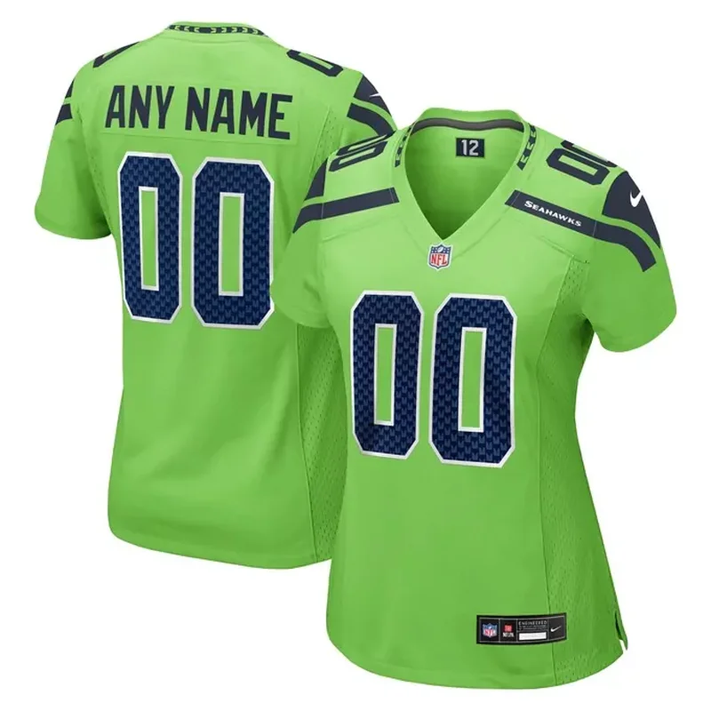 Kenny Easley Seattle Seahawks Throwback Retired Player Game Jersey Royal - Image 4