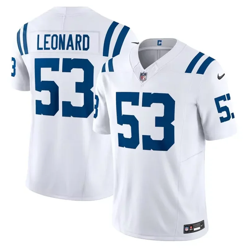 Zaire Franklin Indianapolis Colts Indiana Nights Alternate Game Jersey Royal - Image 5