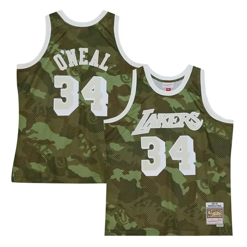 James Worthy Los Angeles Lakers 1984/85 Classics Jersey Gold - Image 5
