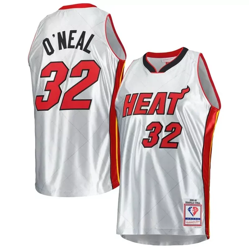 Miami Heat Fast Break Custom Jersey Association Edition White - Image 4