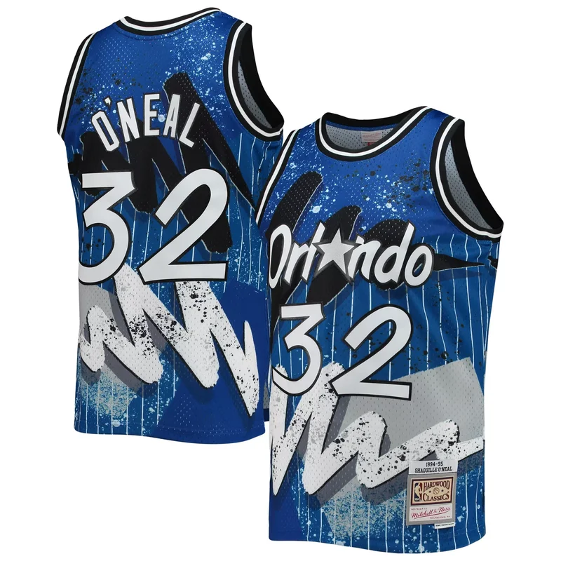 Chuma Okeke Orlando Magic NBA Draft First Round Pick Fast Break Jersey Blue Icon 2019 - Image 2
