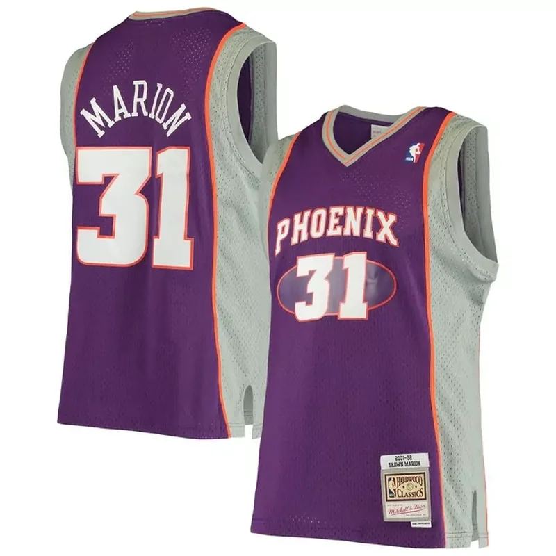 Shawn Marion Phoenix Suns 2001/02 Classics Jersey Purple