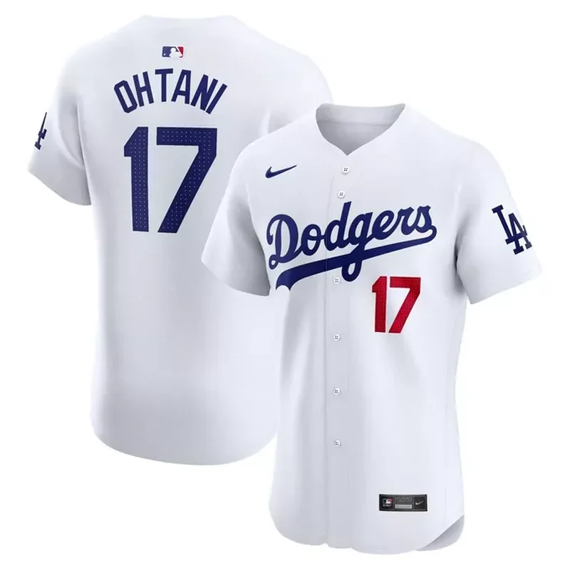 Shohei Ohtani Los Angeles Dodgers Home Player Jersey White - Image 5