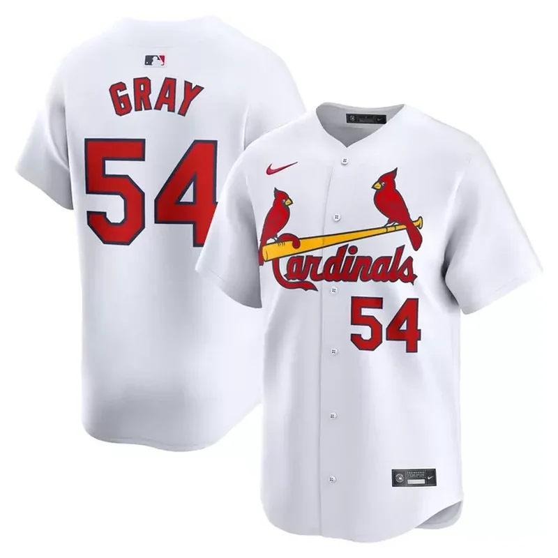 Nolan Gorman St Louis Cardinals Home Jersey White - Image 5