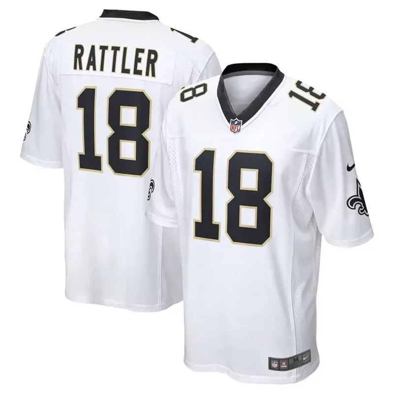 Spencer Rattler New Orleans Saints Game Player Jersey White