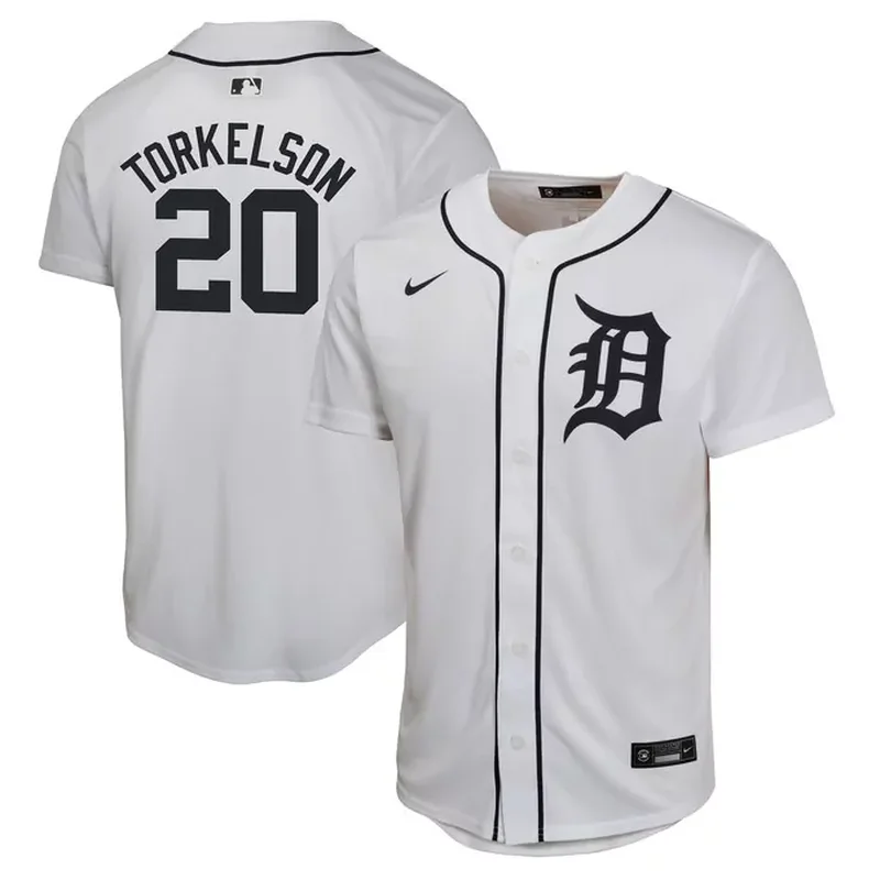 Javier Baez Detroit Tigers Preschool 2024 City Connect Jersey Navy - Image 5