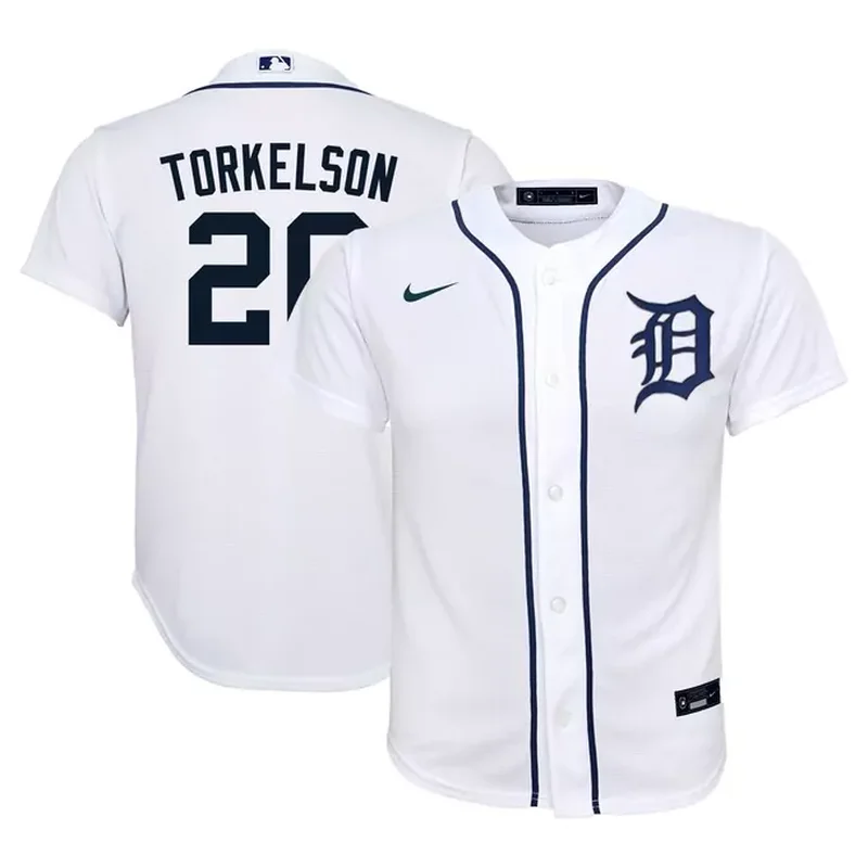 Detroit Tigers Alternate Custom Jersey – Navy - Image 4