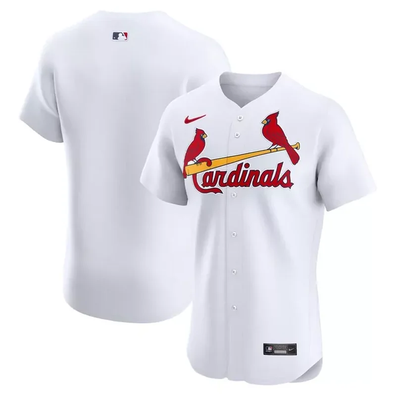 Nolan Gorman St Louis Cardinals Home Jersey White - Image 2