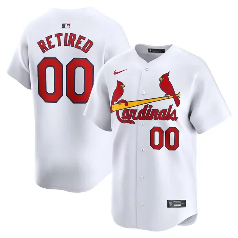 St Louis Cardinals Home Pick-A-Player Retired Roster Jersey White