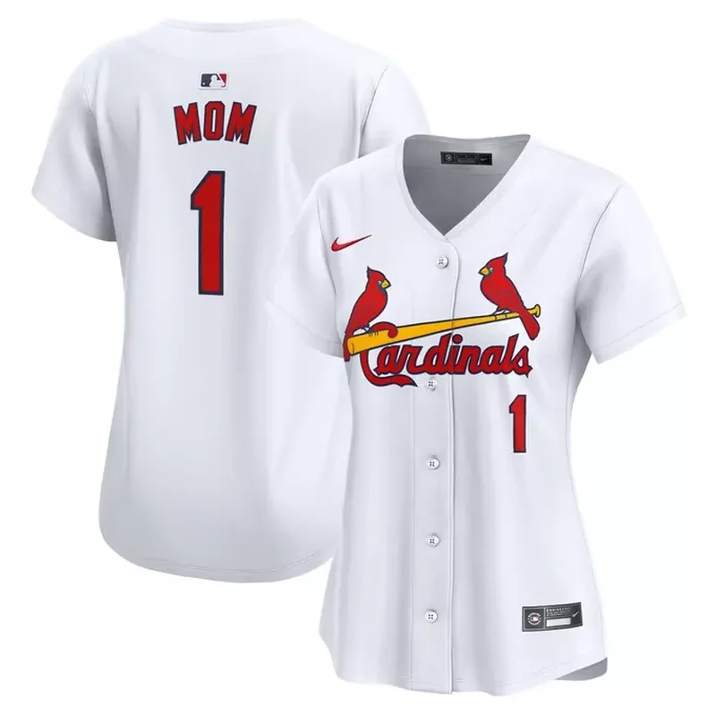 St Louis Cardinals Cooperstown Collection Jersey White - Image 4