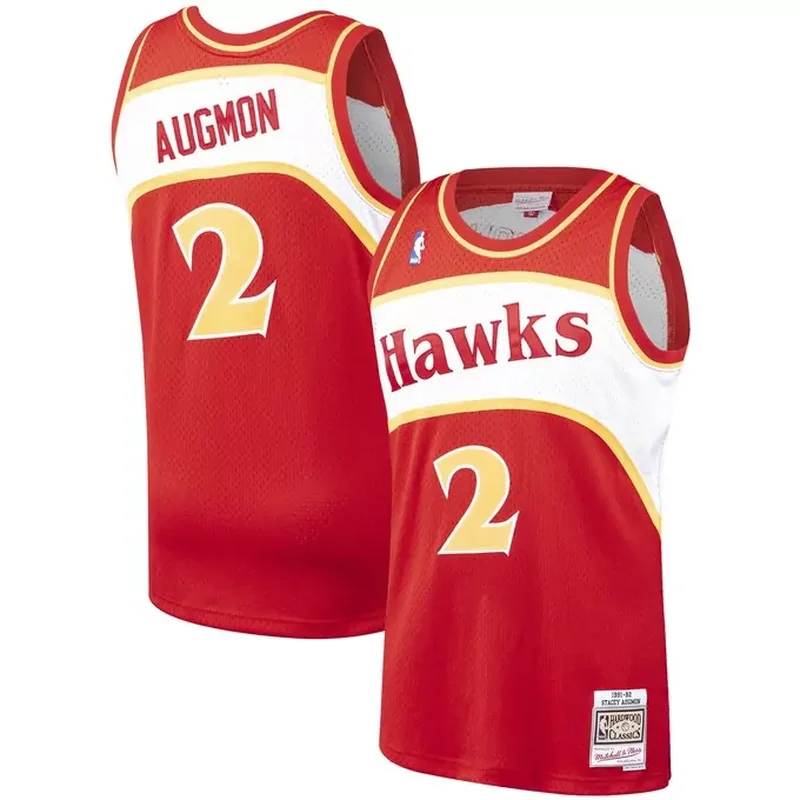 Atlanta Hawks Fast Break Custom Jersey Association Edition White - Image 4