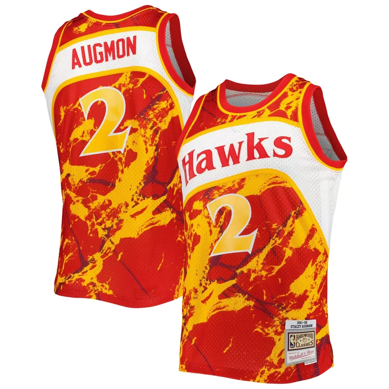 Skylar Mays Atlanta Hawks 2021/22 Fast Break Jersey - Icon Edition - Red NBA - Image 4