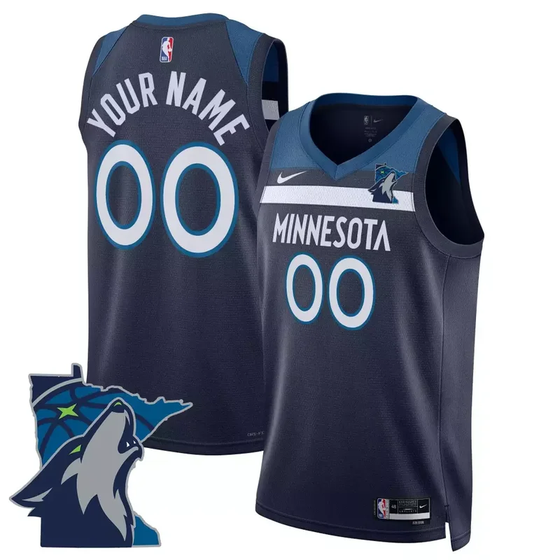 Statement Jaden Mcdaniels Minnesota Timberwolves Swingman Jersey Minnesota Patch All Stitched - Image 5