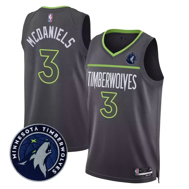 Statement Jaden Mcdaniels Minnesota Timberwolves Swingman Jersey V2 All Stitched
