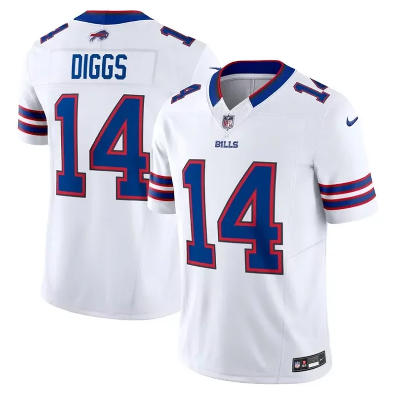 Stefon Diggs Buffalo Bills Vapor Fuse Jersey White