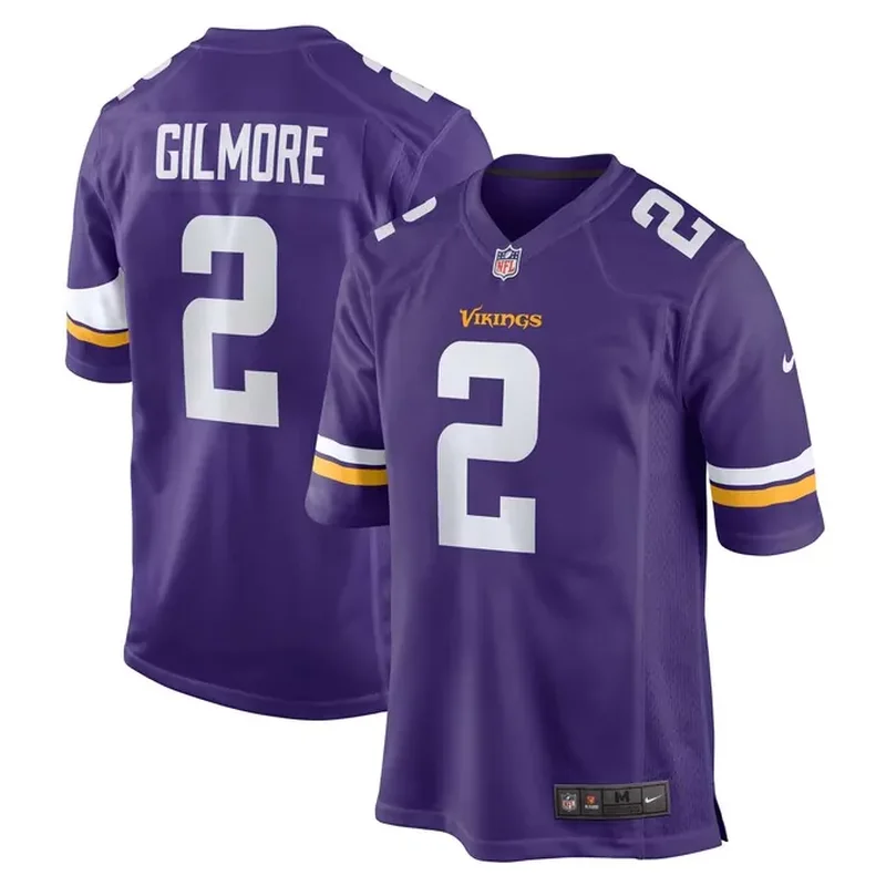 Stephon Gilmore Minnesota Vikings Game Jersey Purple