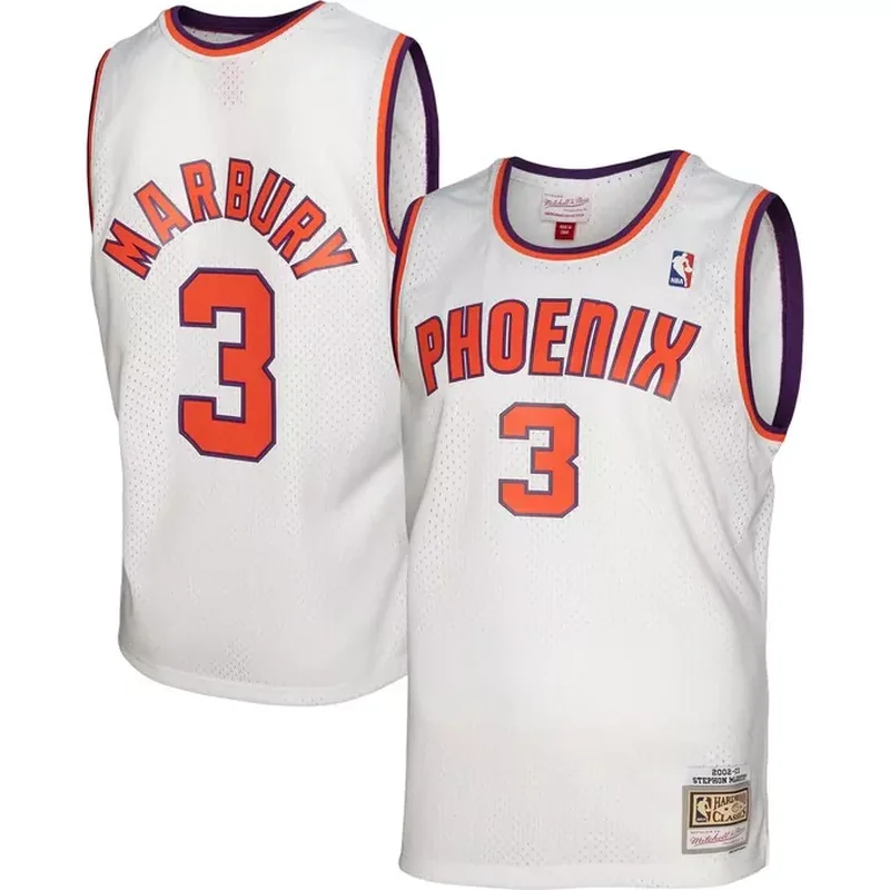 Stephon Marbury Phoenix Suns 2001/02 Classics Jersey White