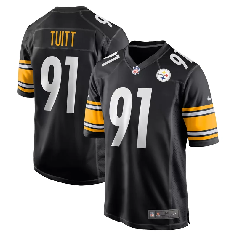 Pittsburgh Steelers #98 Vince Williams Color Rush Black Jersey - Image 2